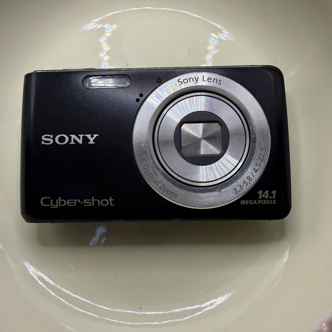 95新 Sony/索尼 索尼w520黑色1410万像素ccd数码相机