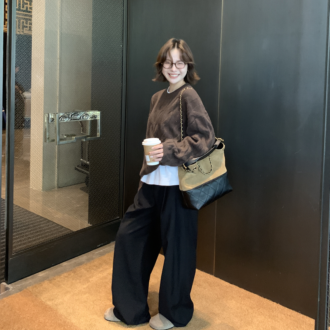 原纱线 重磅来袭L 粗线针织羊绒 羊毛 真丝圆领 立领毛衣来咯～ 