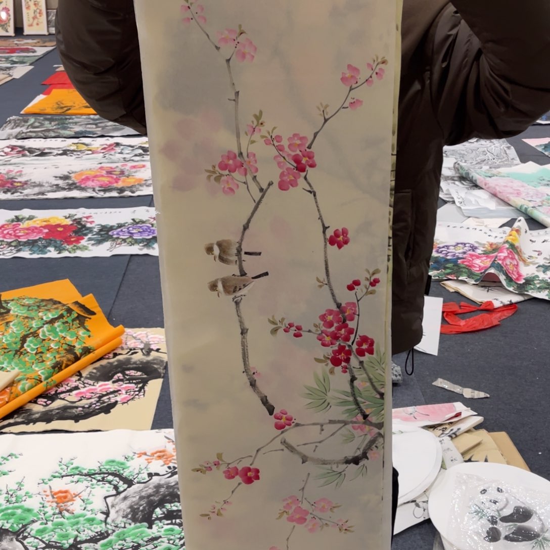 国画处理作品看好再拍哦