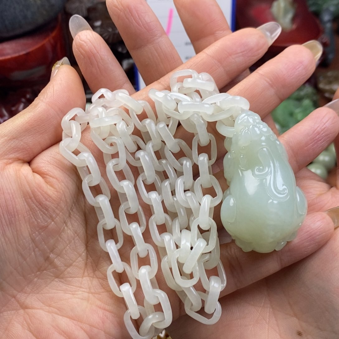 和田玉挂件未镶嵌