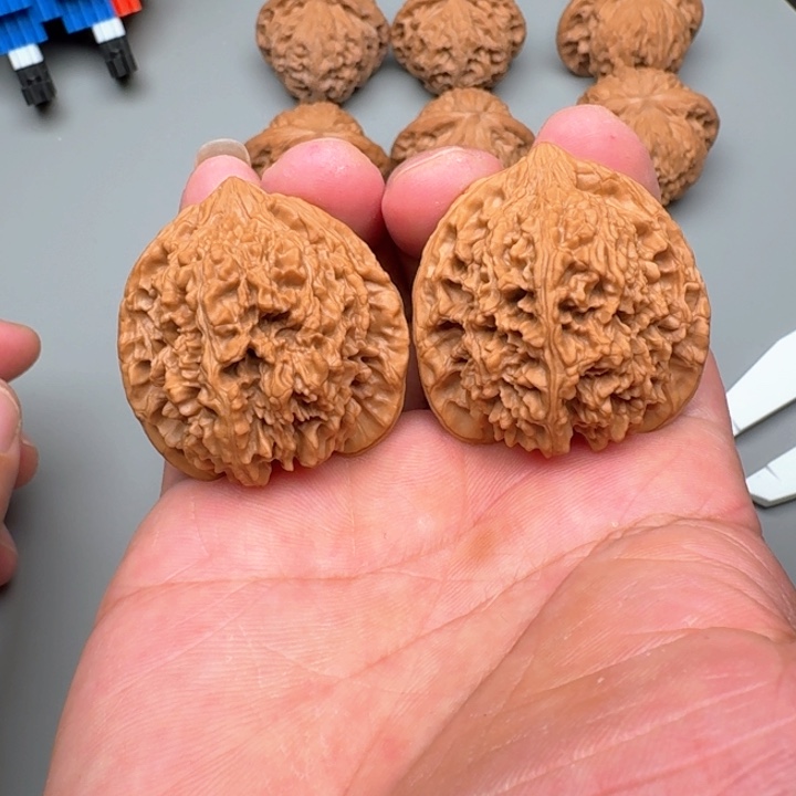 文玩核桃把件满天星40打好底