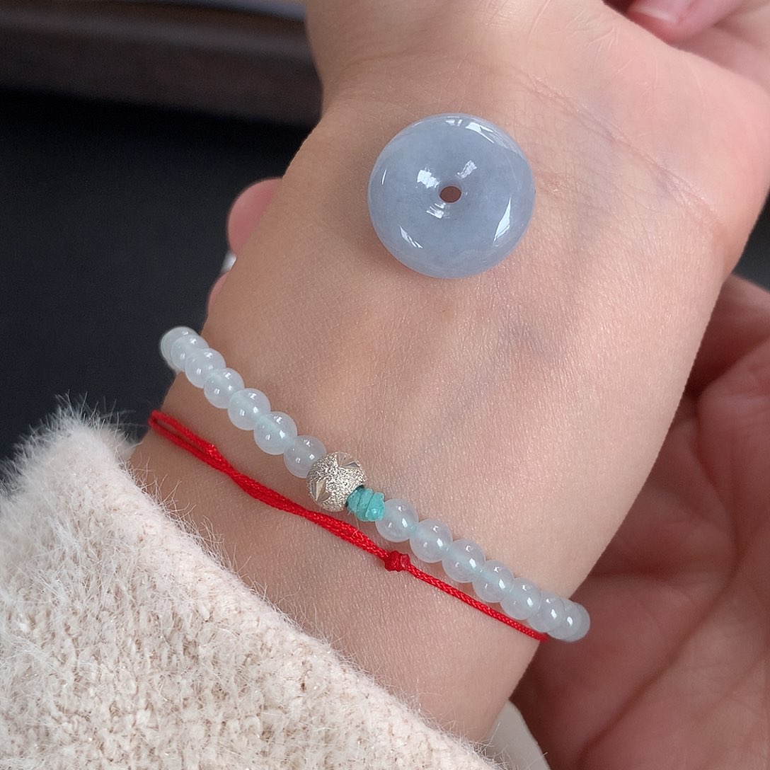 翡翠未镶嵌颈饰扣