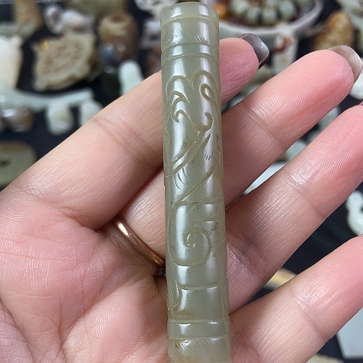 和田玉（糖玉）挂件未镶嵌