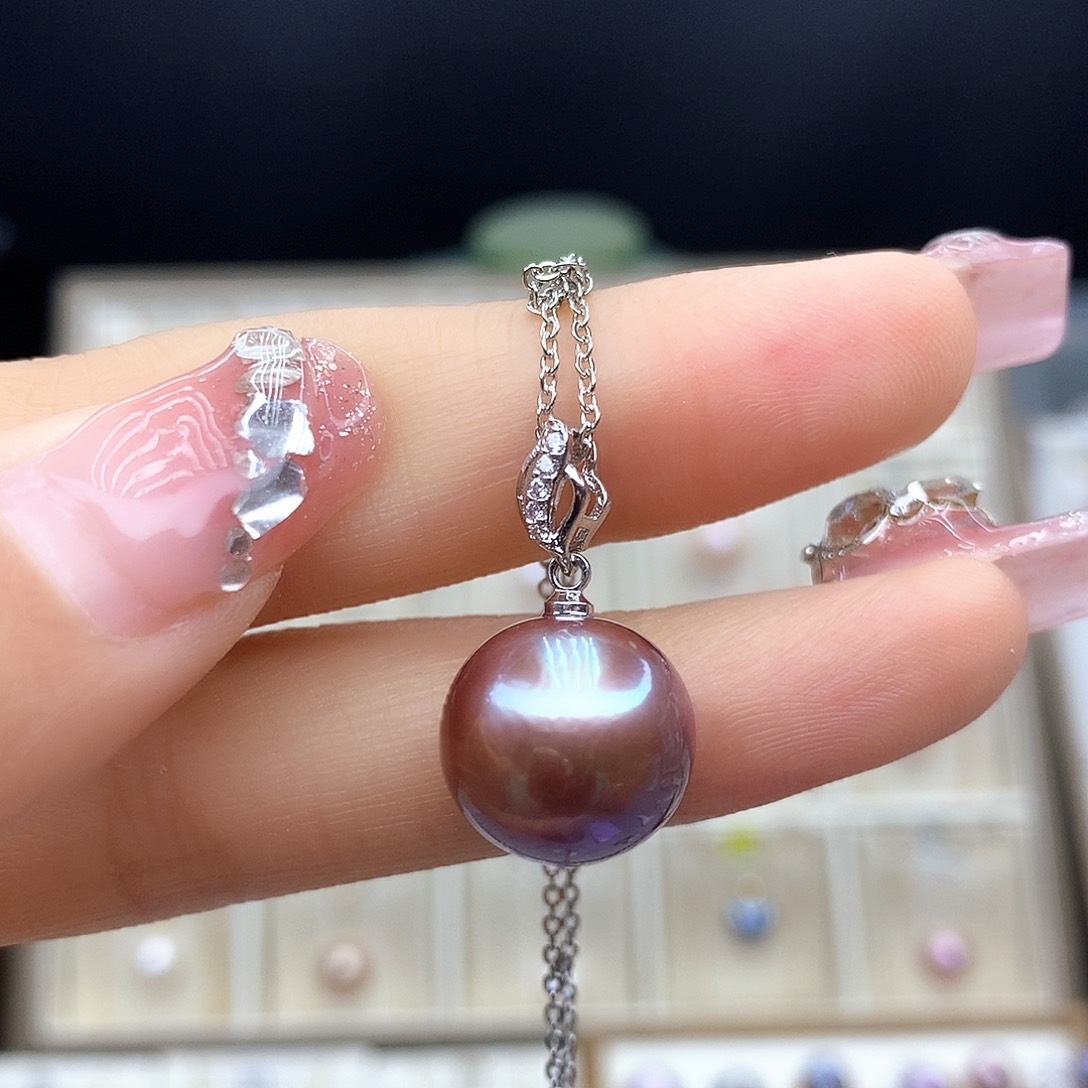 淡水珍珠颈饰合金