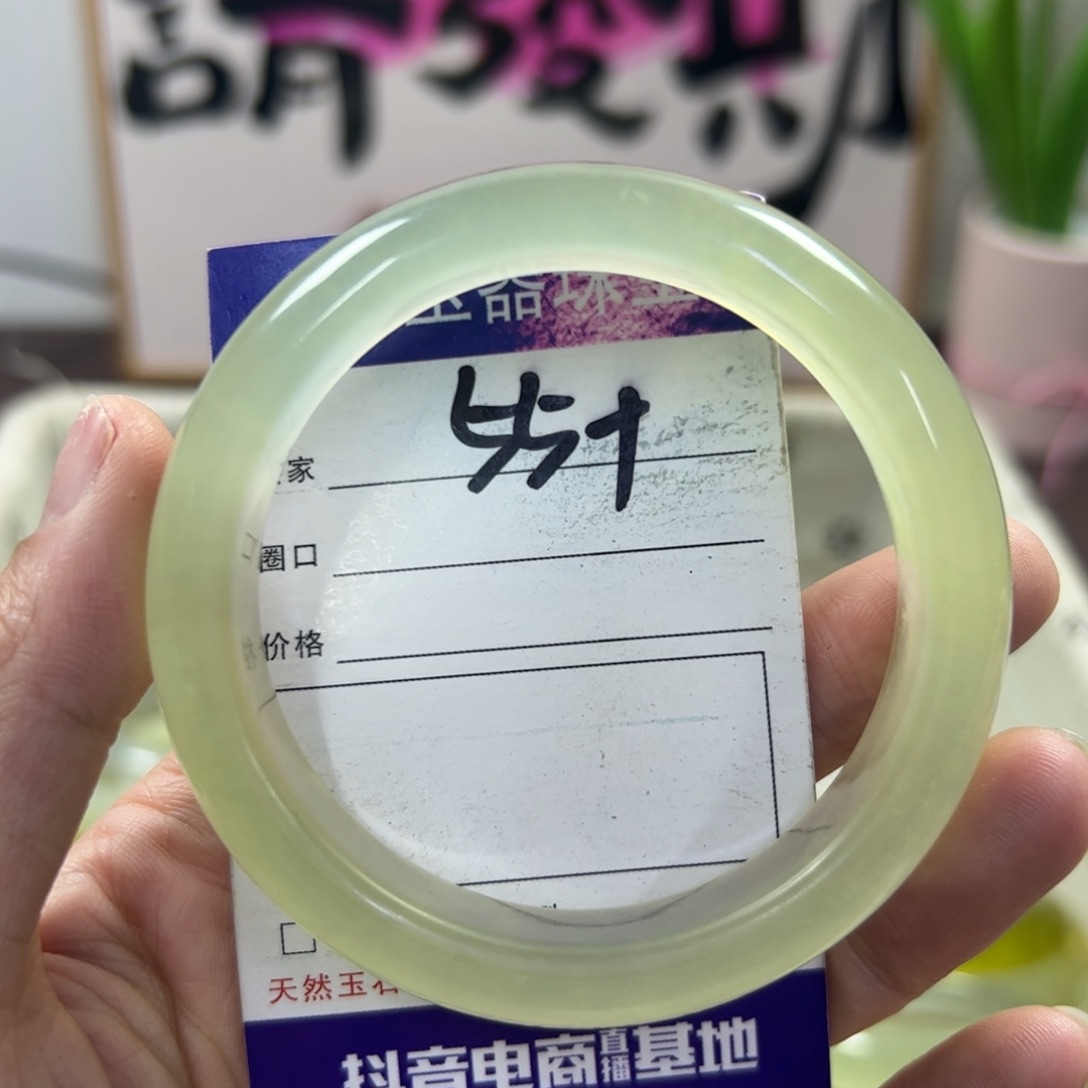 蛇纹石玉手镯未镶嵌759