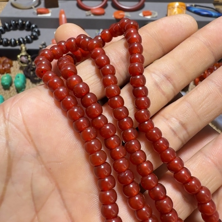 笑***生陶珠子手串珠子手串