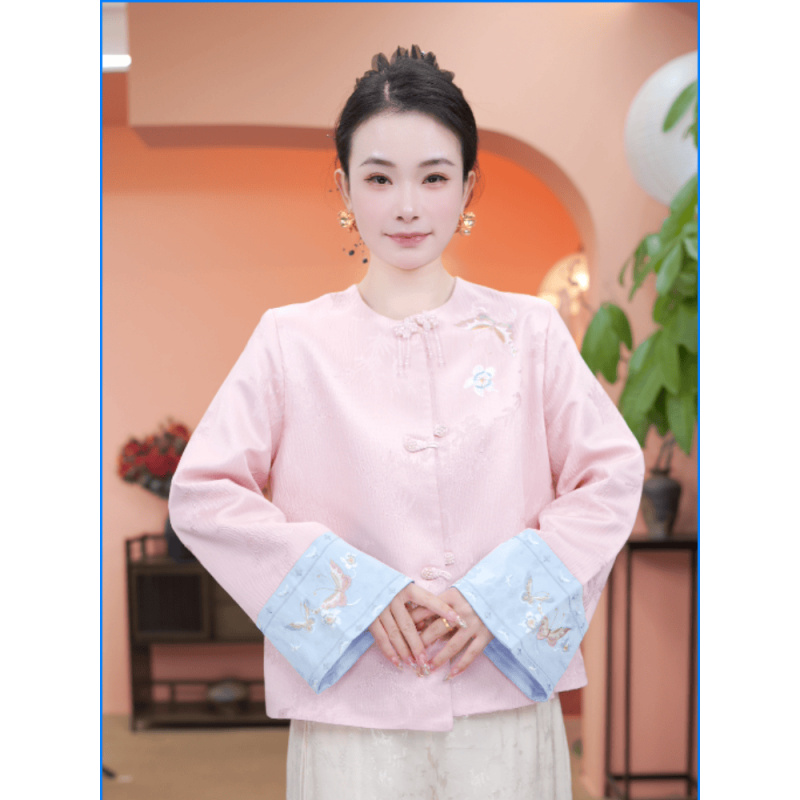 【如愿-外套】新中式国风外套盘扣外套