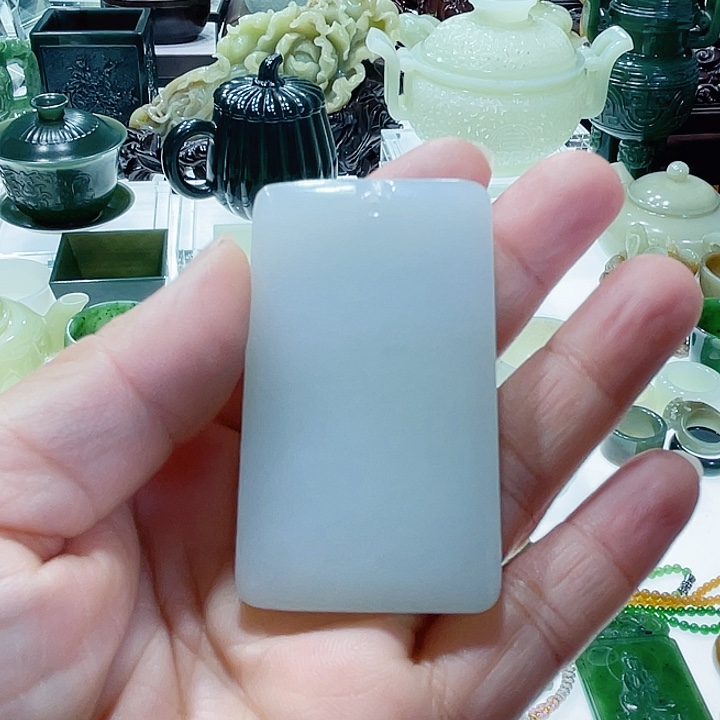 和田玉挂件未镶嵌轻***.