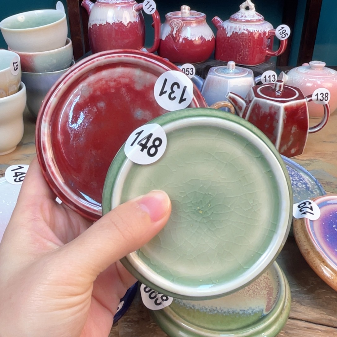 清***雪景德镇高温颜色釉