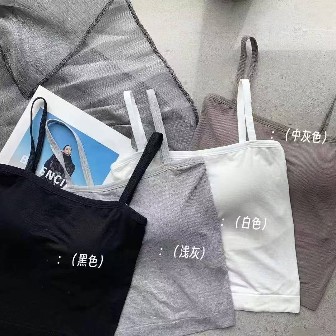 F8225#2025新款时尚气质辣妹洋气吊带美背