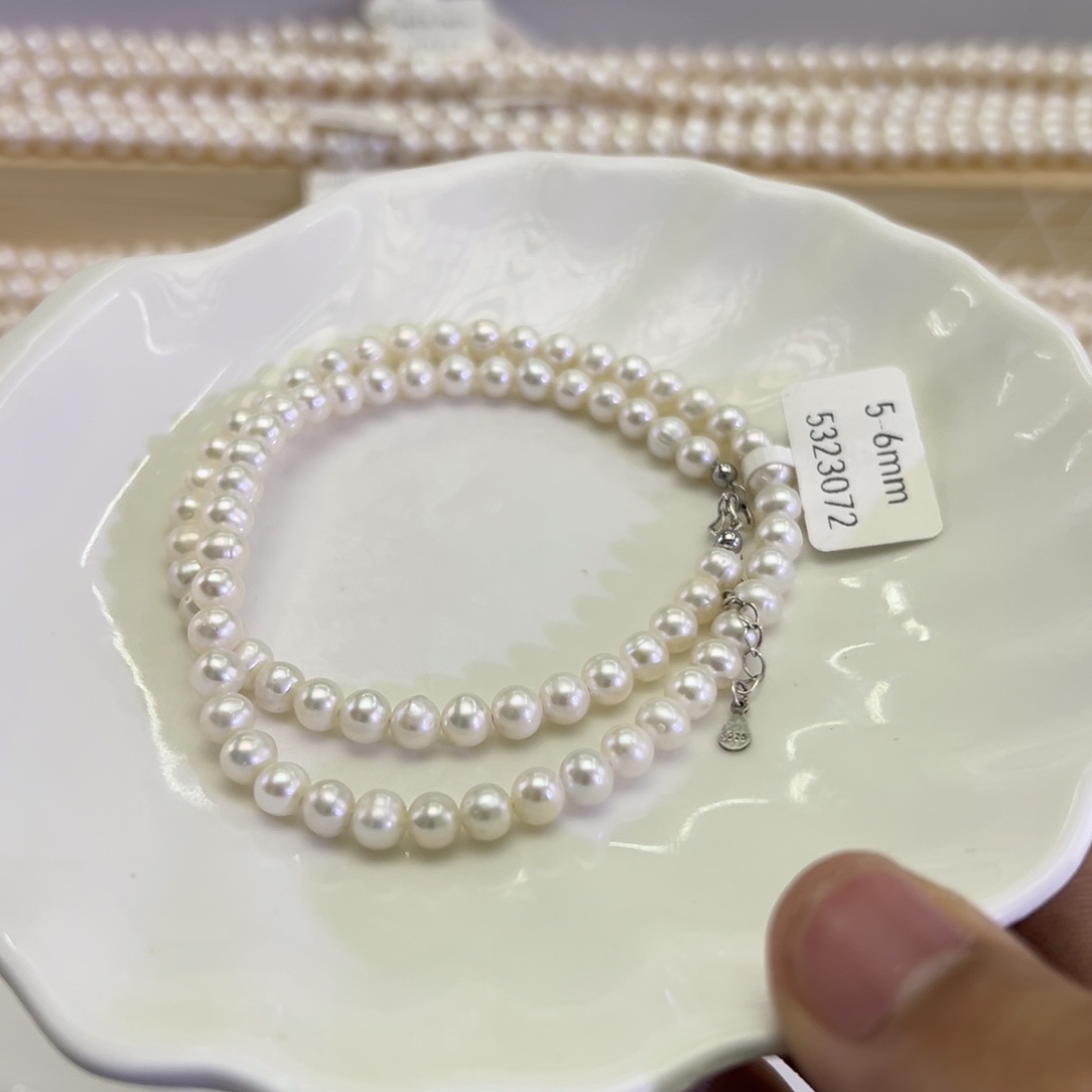 未镶嵌项链淡水珍珠