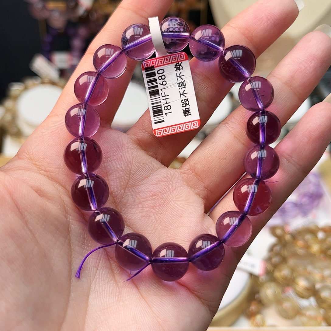 水晶手链未镶嵌手串09