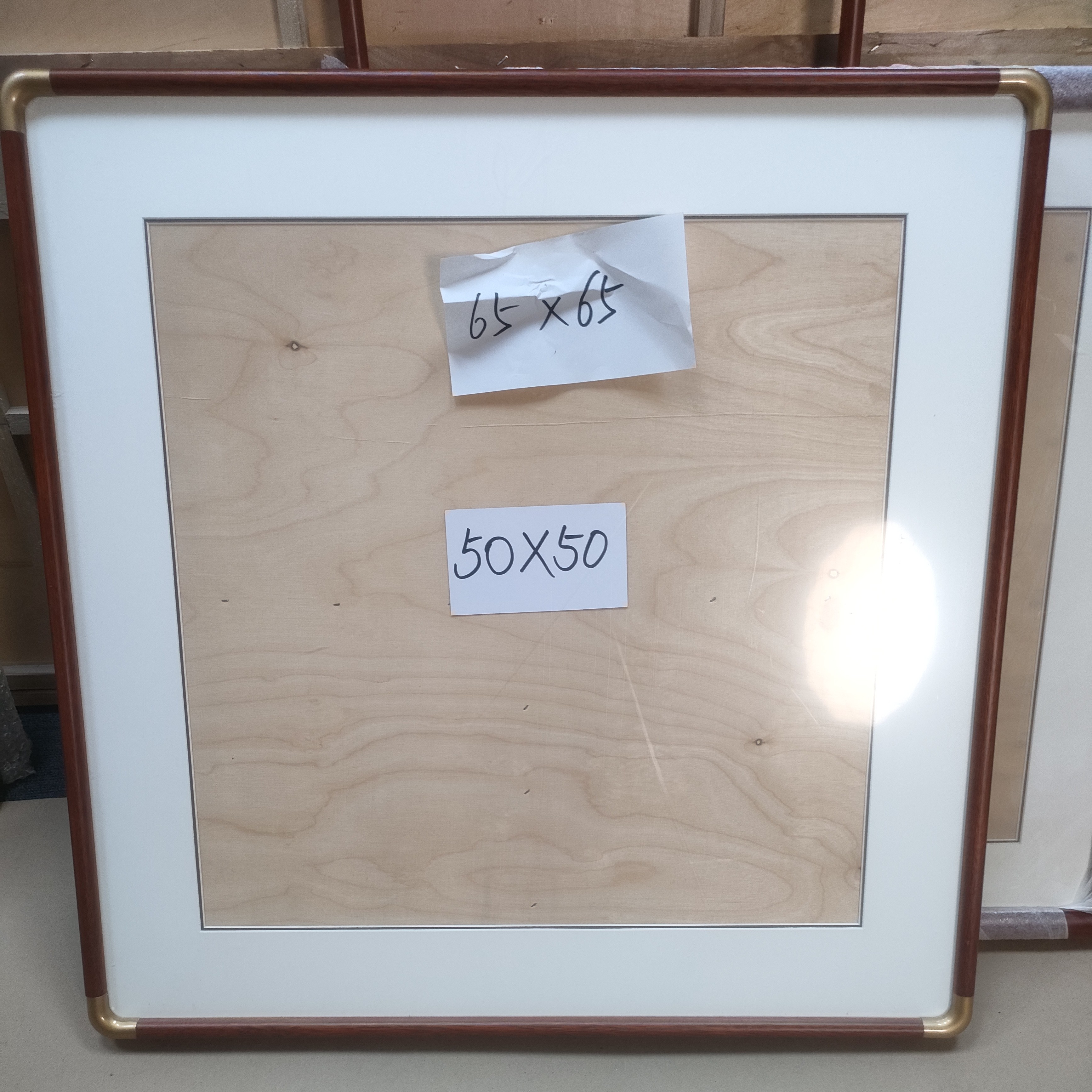 65/65仿铜角实木花框全套配齐