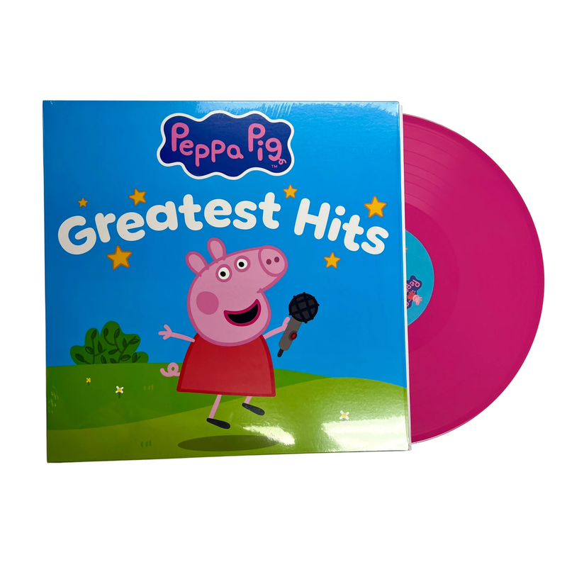 小猪佩奇 Peppa Pig Greatest Hits 原声精选集12寸LP粉胶现货