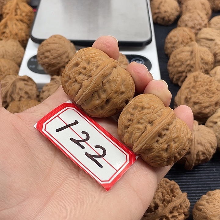 文玩核桃把件43全品元宝