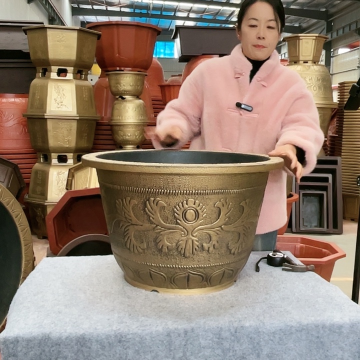 圆盆古铜六零两个