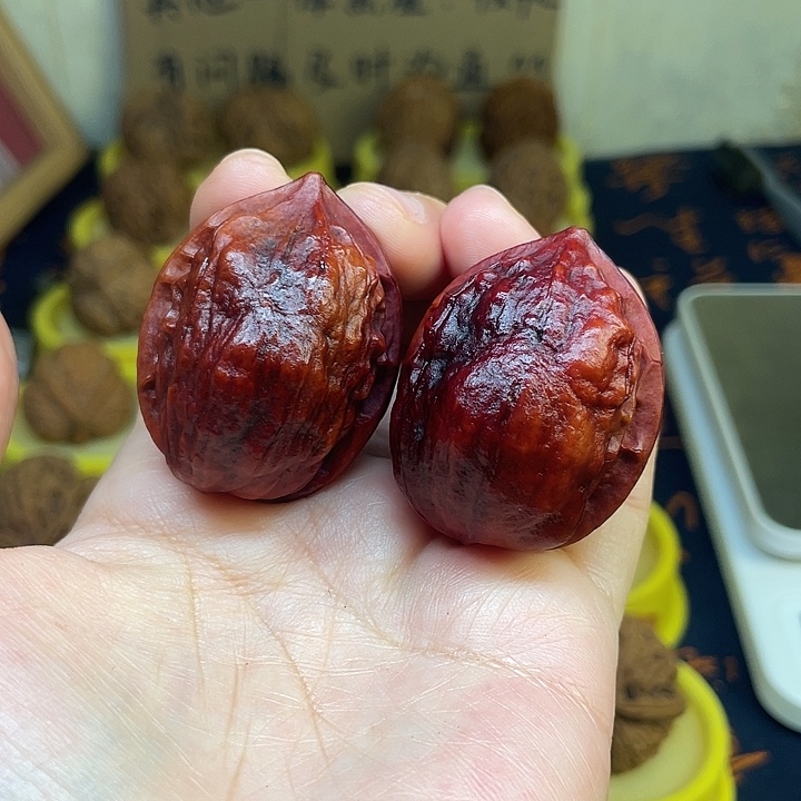 文玩核桃把件16、七彩马头琴36