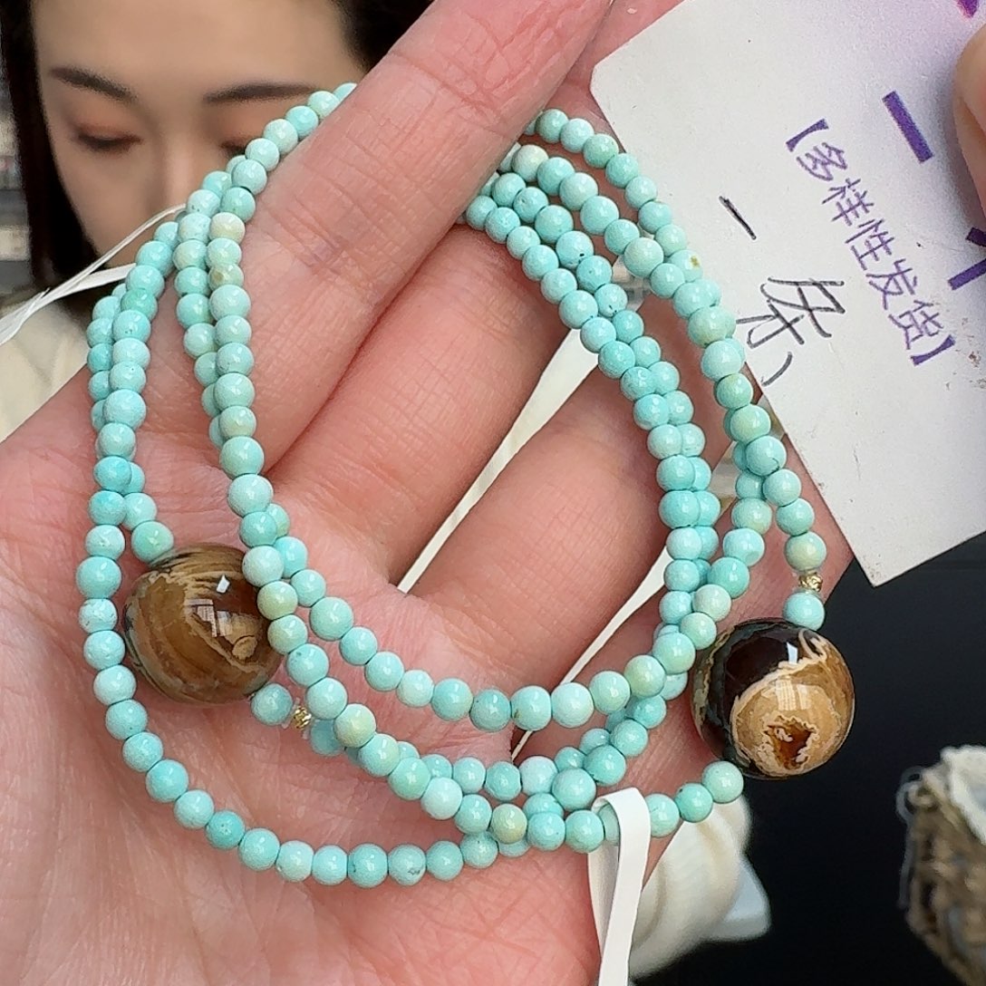 绿松石珠宝奇石未镶嵌