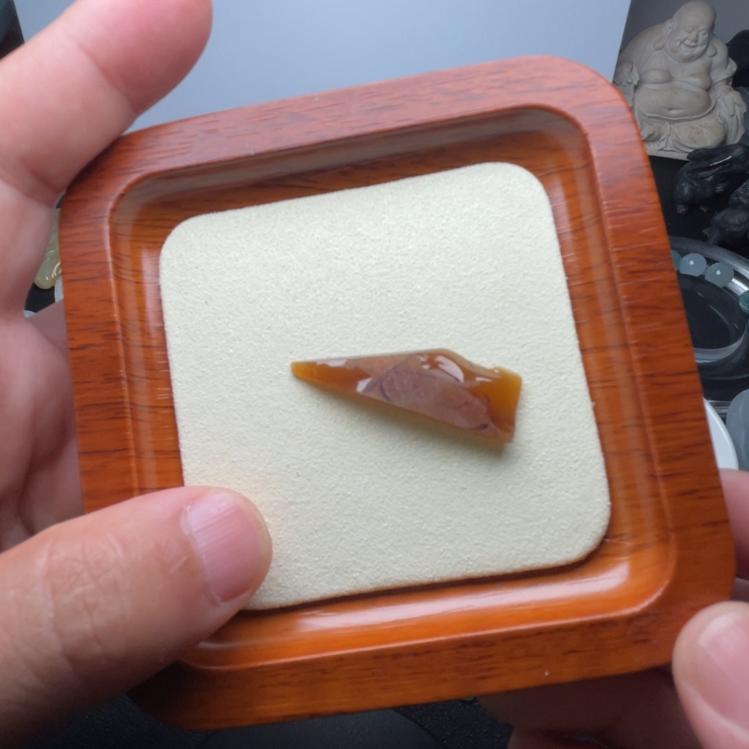 未镶嵌定制翡翠冰黃材料包工包料