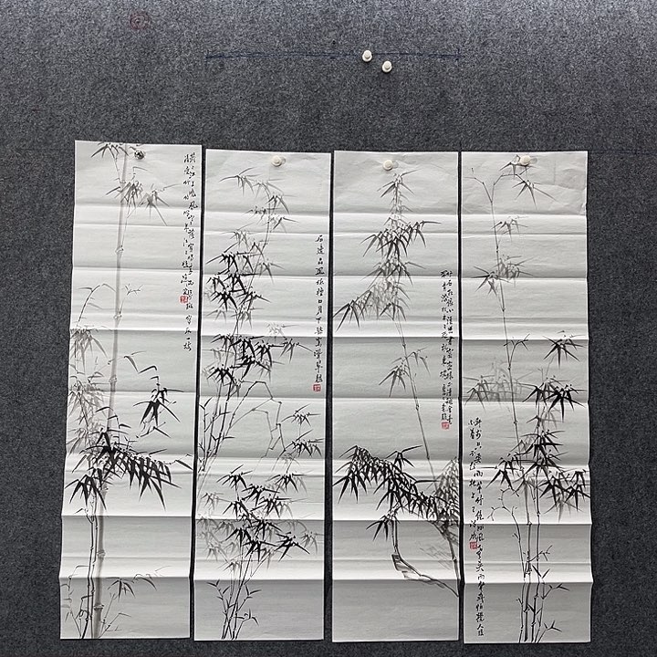 国画国画作品入选52