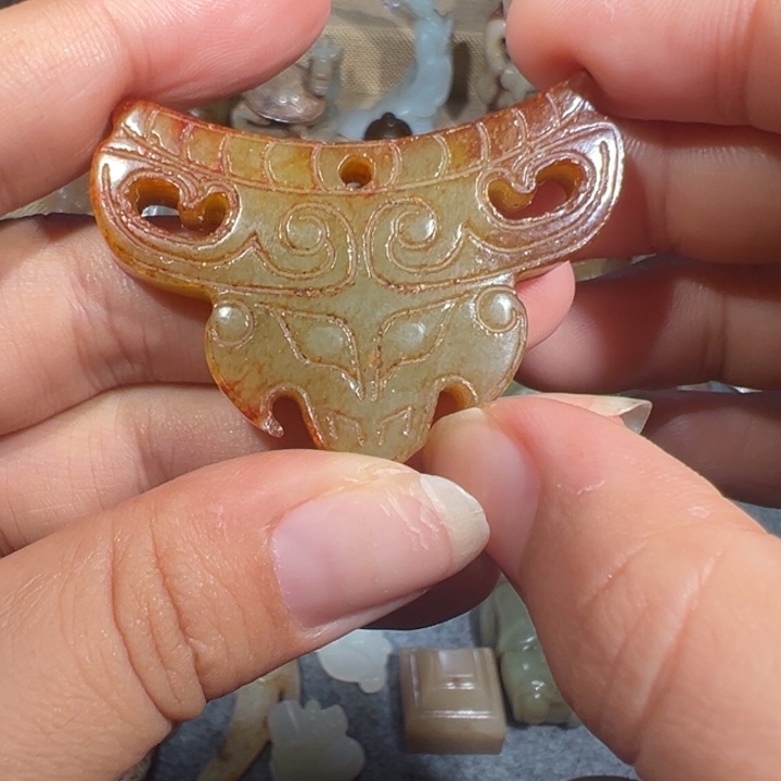 未镶嵌和田玉挂件