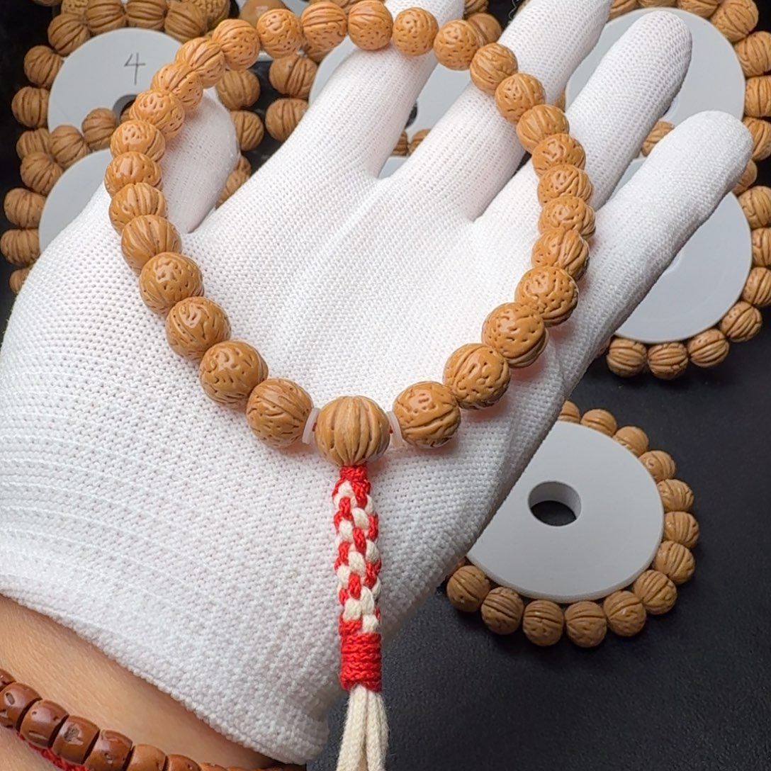 手串桃核野生小金豆