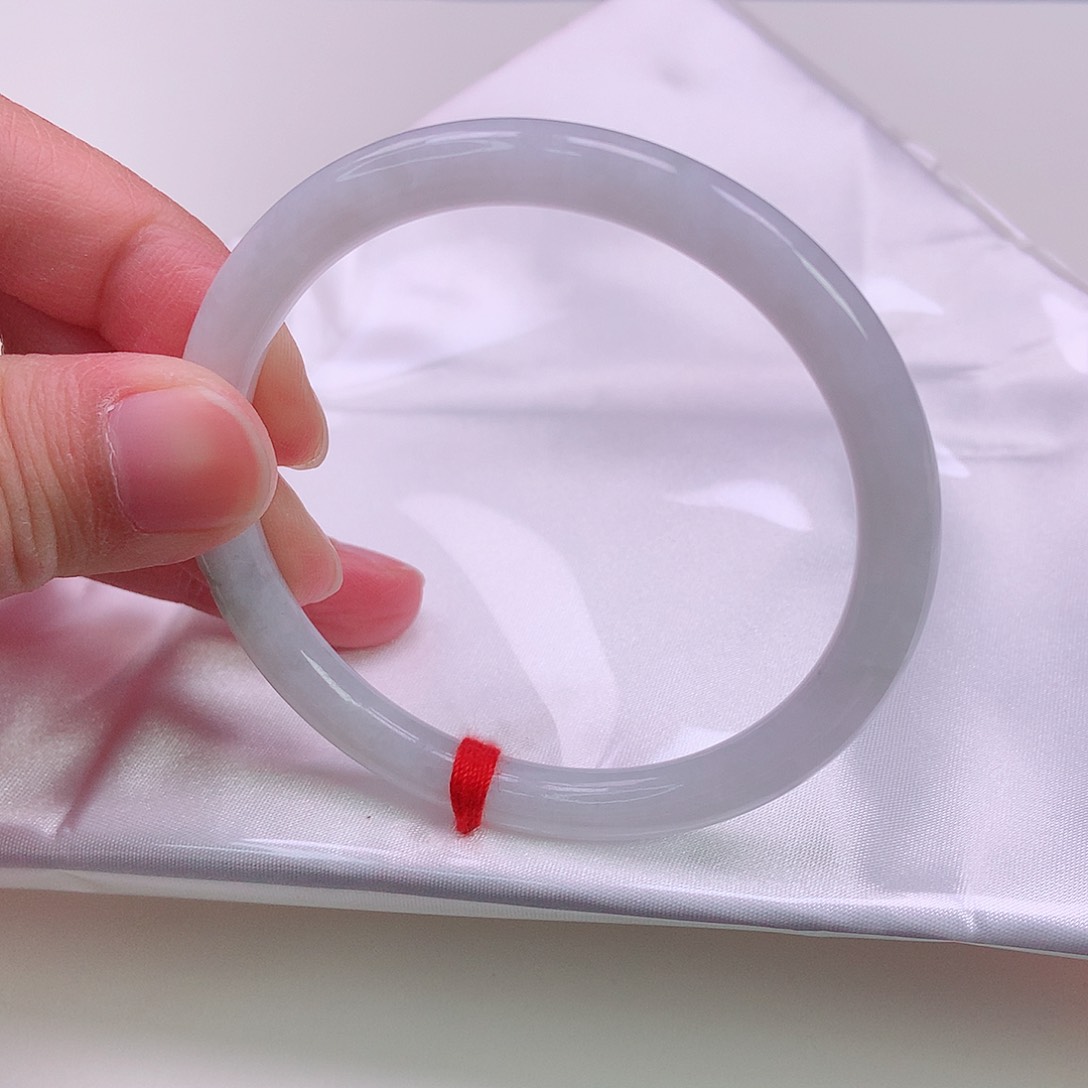 翡翠手镯未镶嵌55圆条