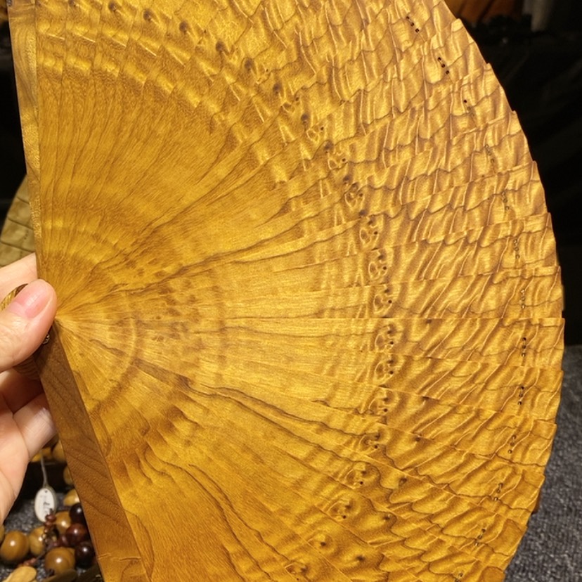 【闪购商品】金丝楠金丝楠木扇子