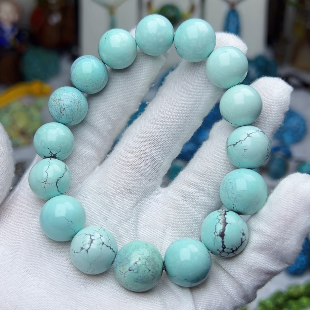 绿松石珠宝奇石未镶嵌