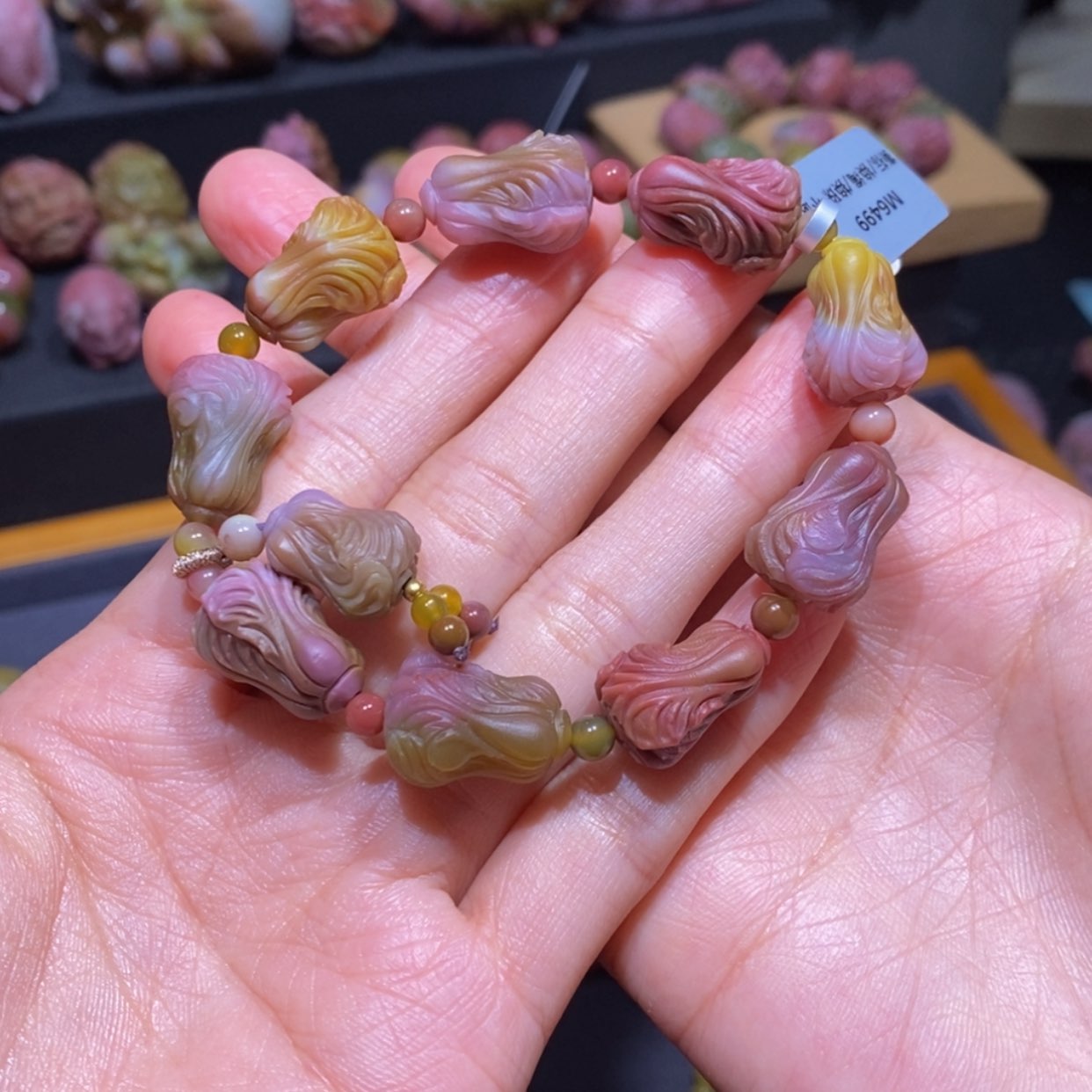 【闪购商品】玛瑙/玉髓手链未镶嵌盐源玛瑙