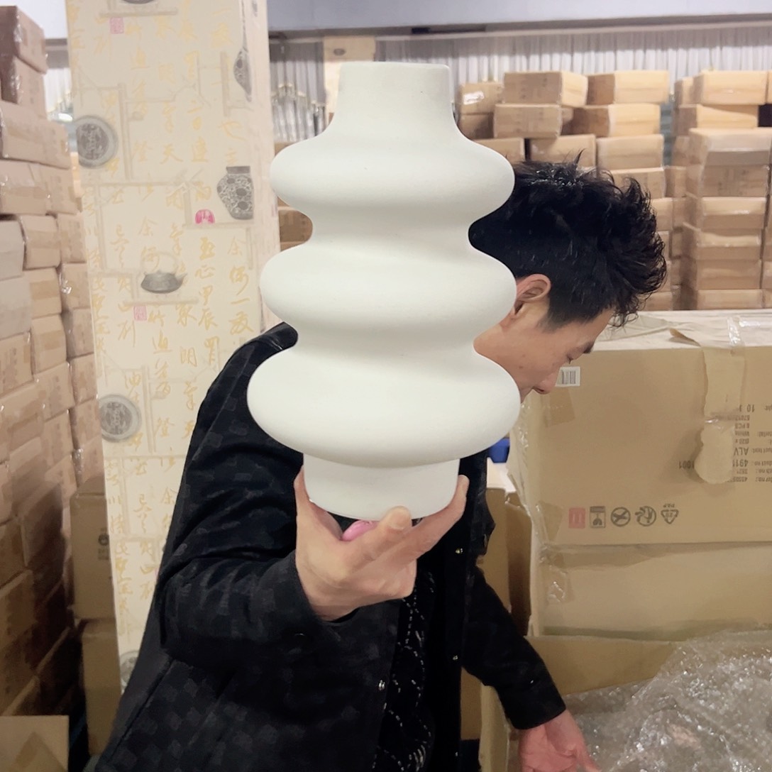 红陶红陶红陶红陶葫芦花瓶