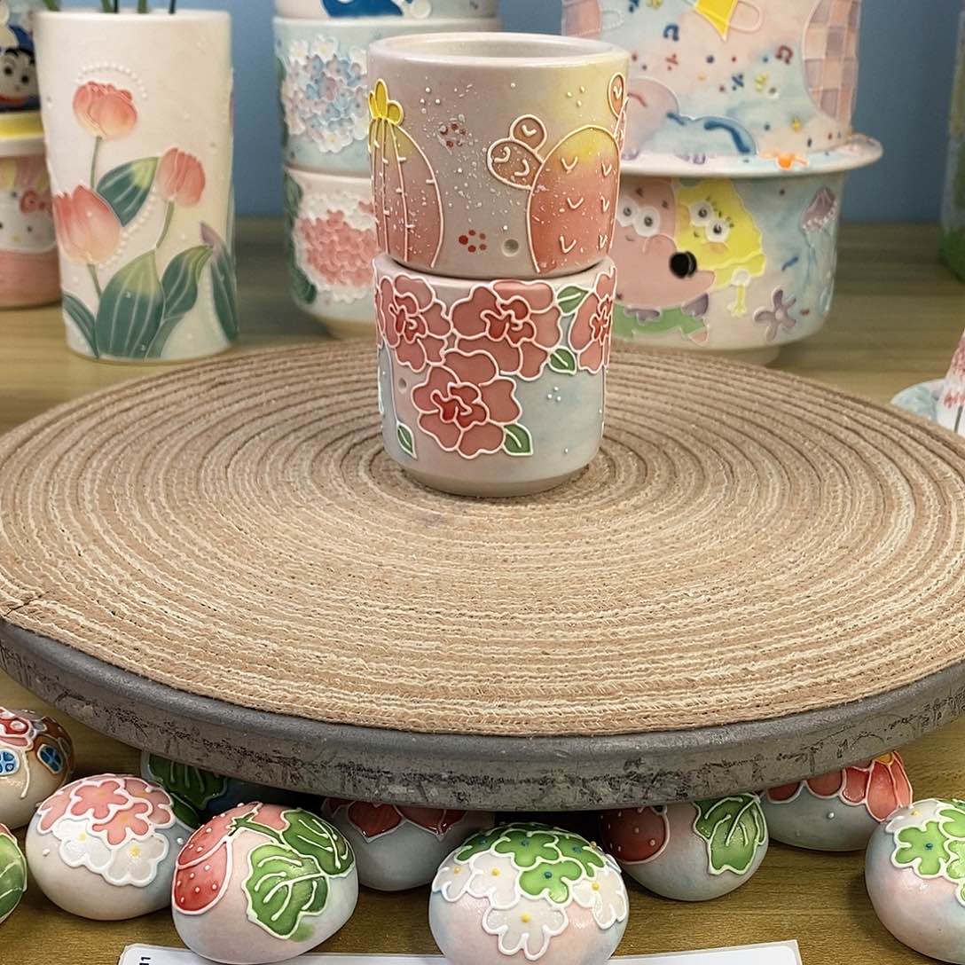 手绘手工制作陶瓷02