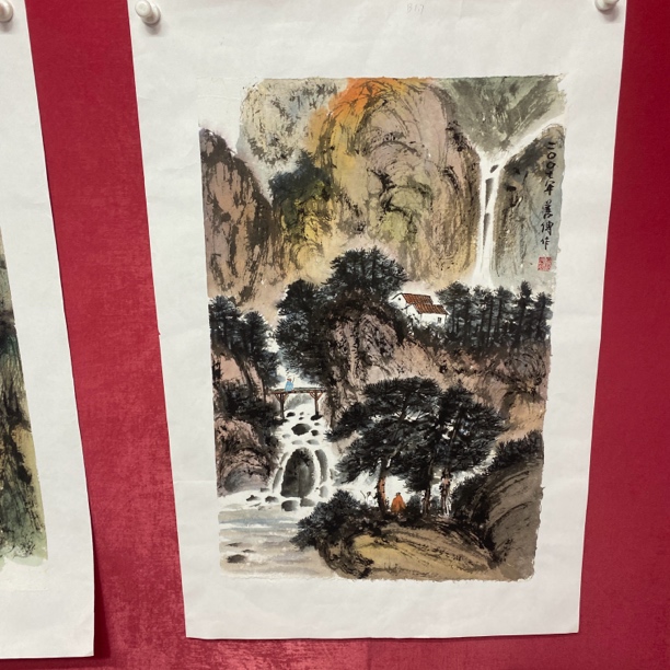 刘善传四尺三开作品