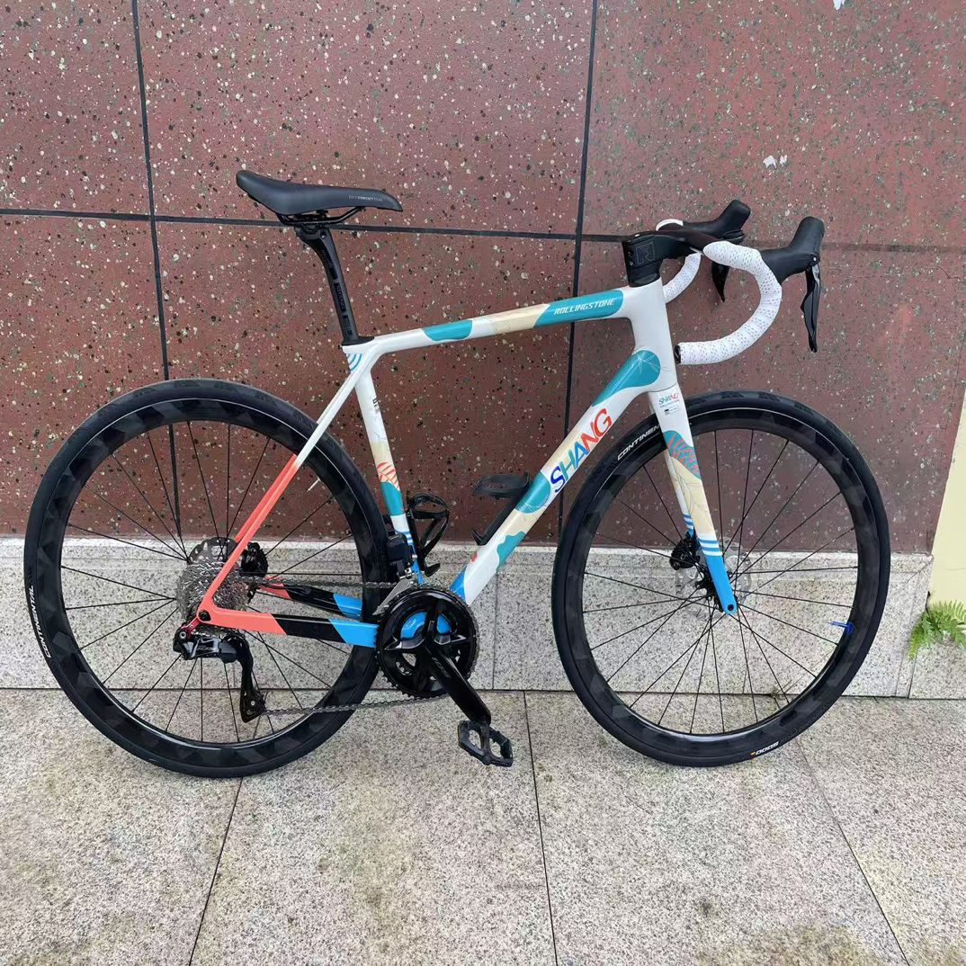 二手滚石全碳电变公路车，49码适合170到180