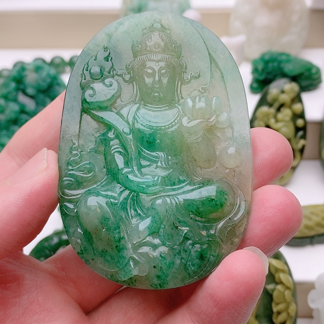 独山玉吊坠未镶嵌$****$