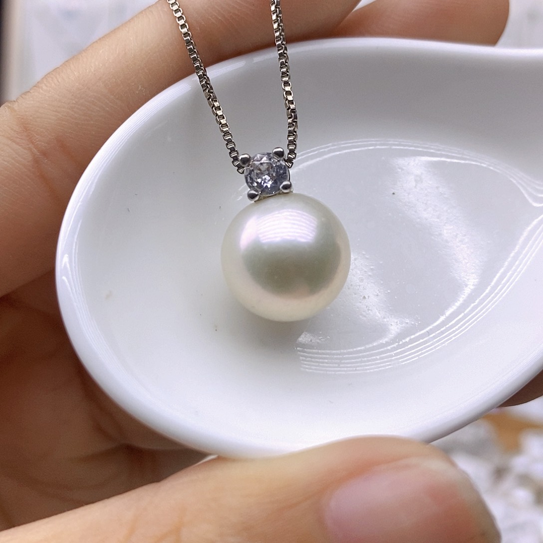 淡水珍珠未镶嵌吊坠(赠链)