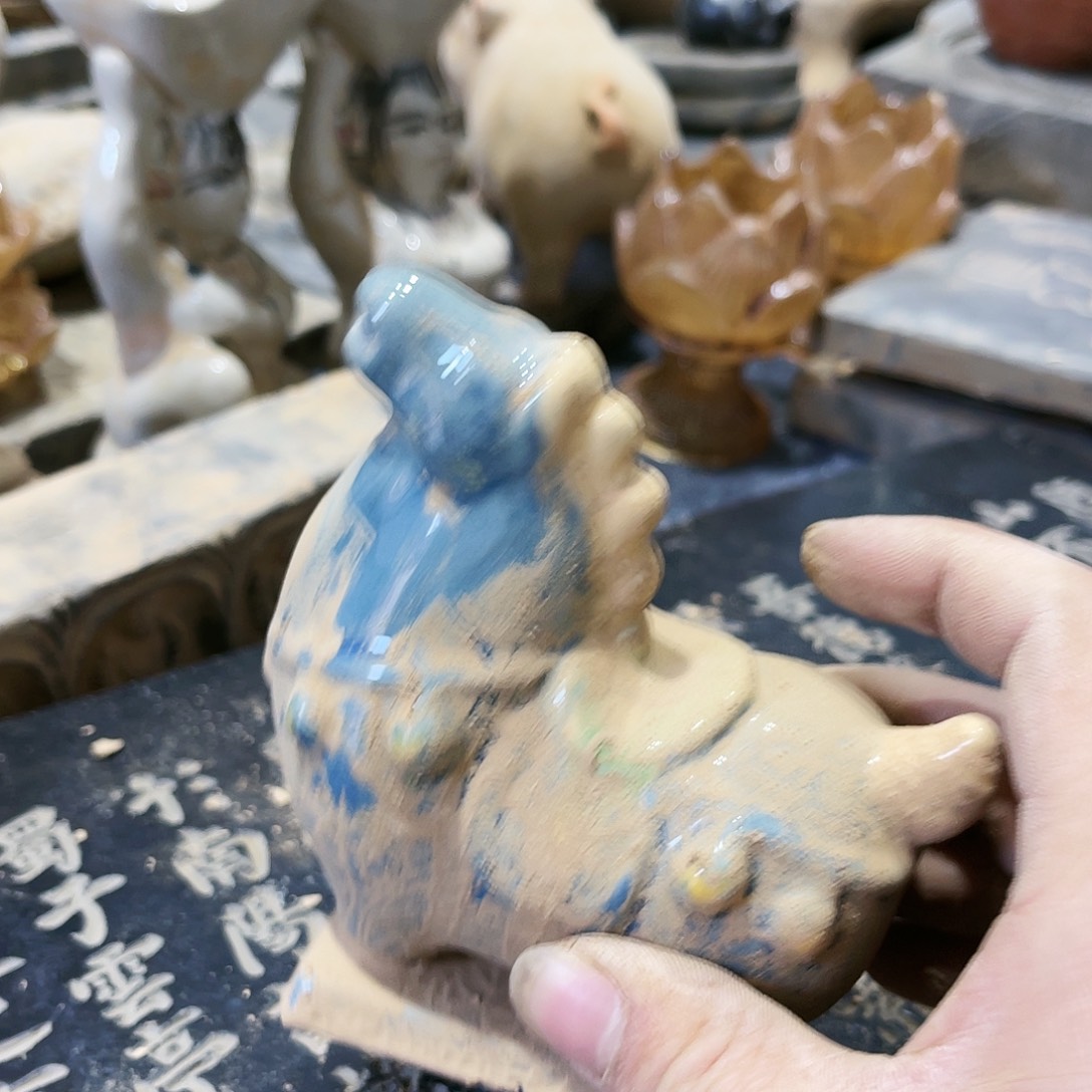 瓦当摆件茶台喜欢拍