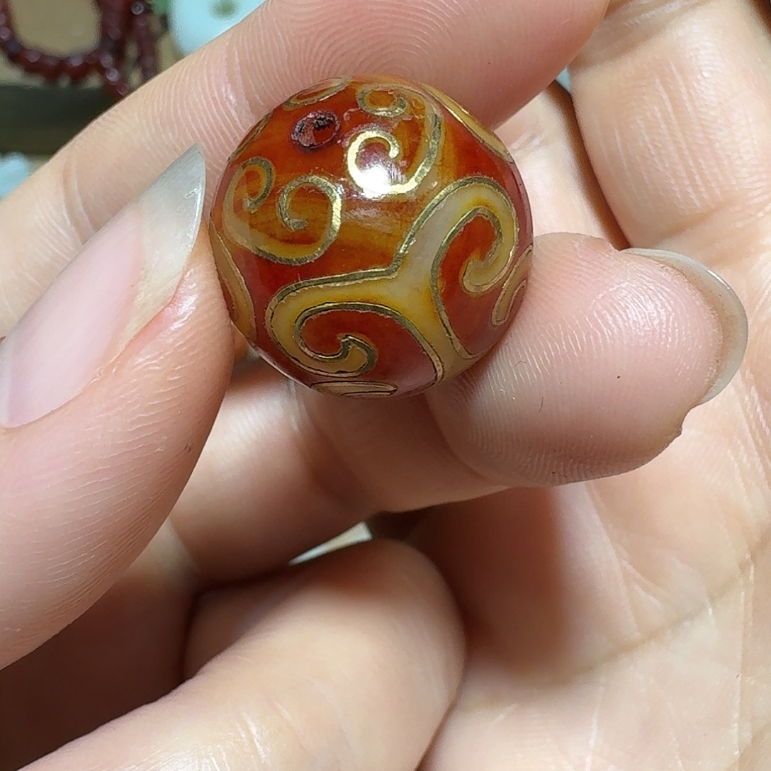 柒***默玛瑙/玉髓未镶嵌车挂