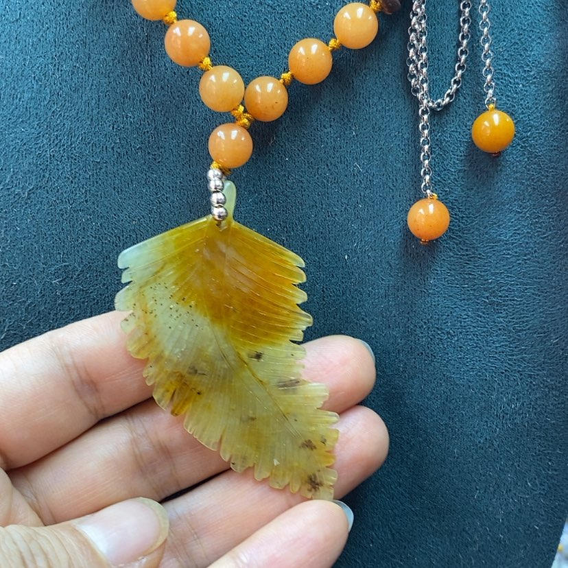 【闪购商品】蛇纹石玉吊坠未镶嵌