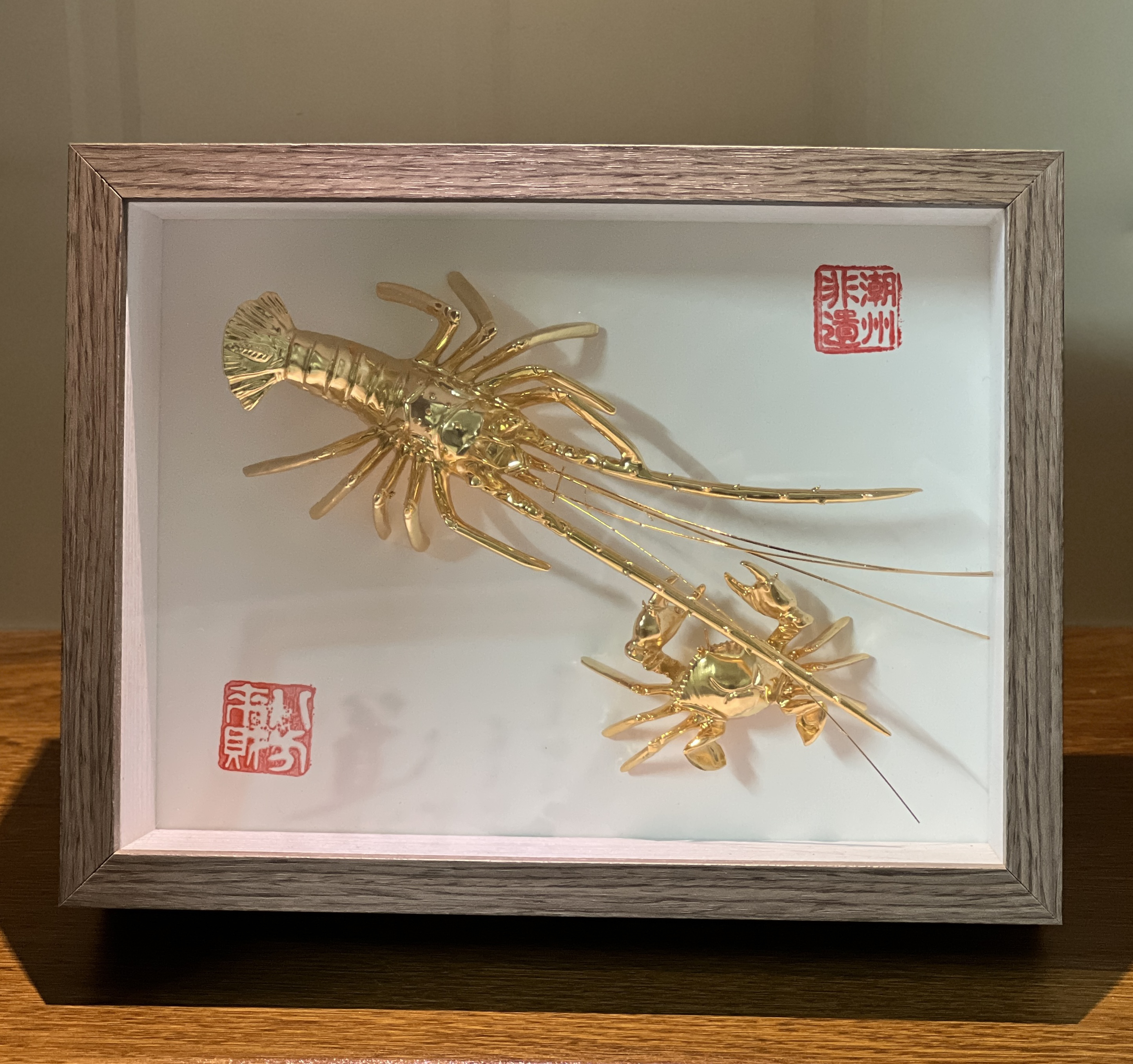 【龙虾蟹】文创产品家居摆件，节节高升横行天下招财进宝，八方来财