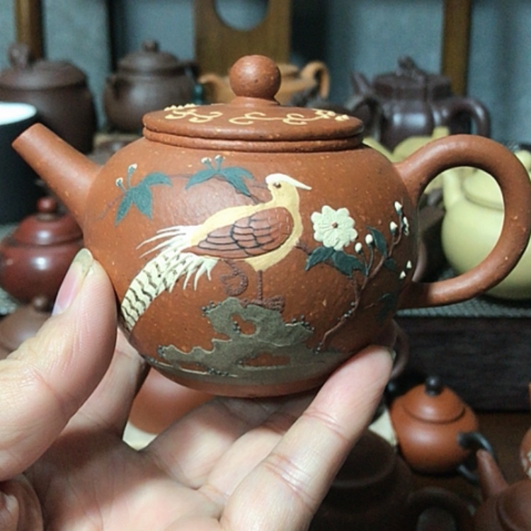【闪购商品】茶壶朱泥老*这里没有关系……在乎