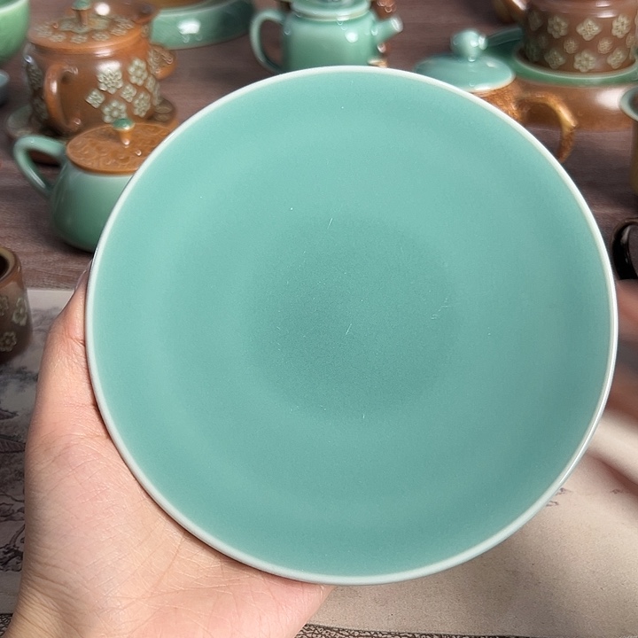 小米茶器龙泉青瓷