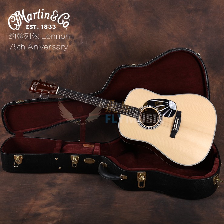 飞琴行 马丁Martin D28 John Lennon 75th约翰列侬75周年民谣吉他
