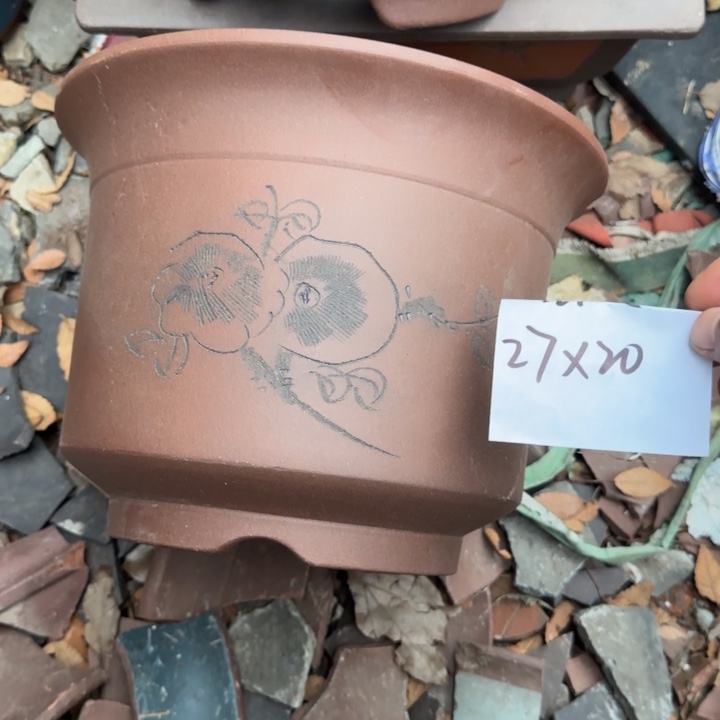 紫砂花盆特价商品