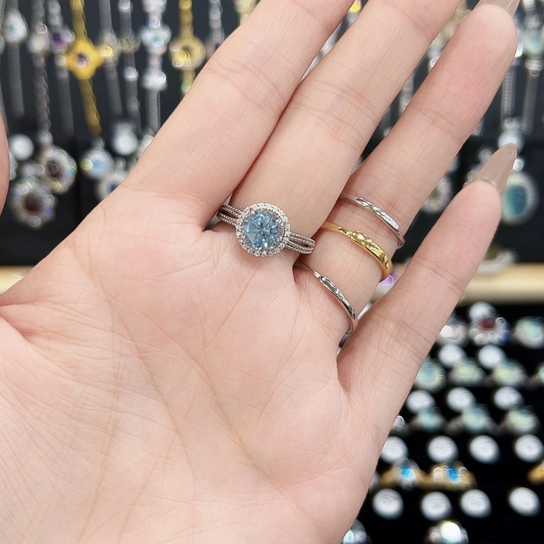 紫晶天然银S925镶嵌天然