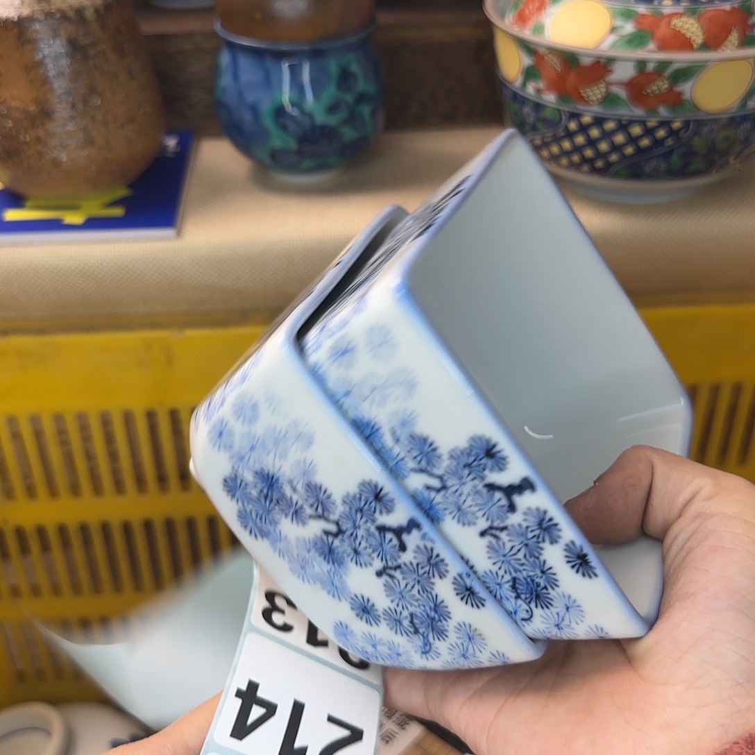 媽***說瓷片212 海外中古回流日瓷满18米包邮