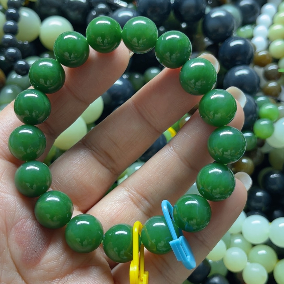 和田玉手链未镶嵌