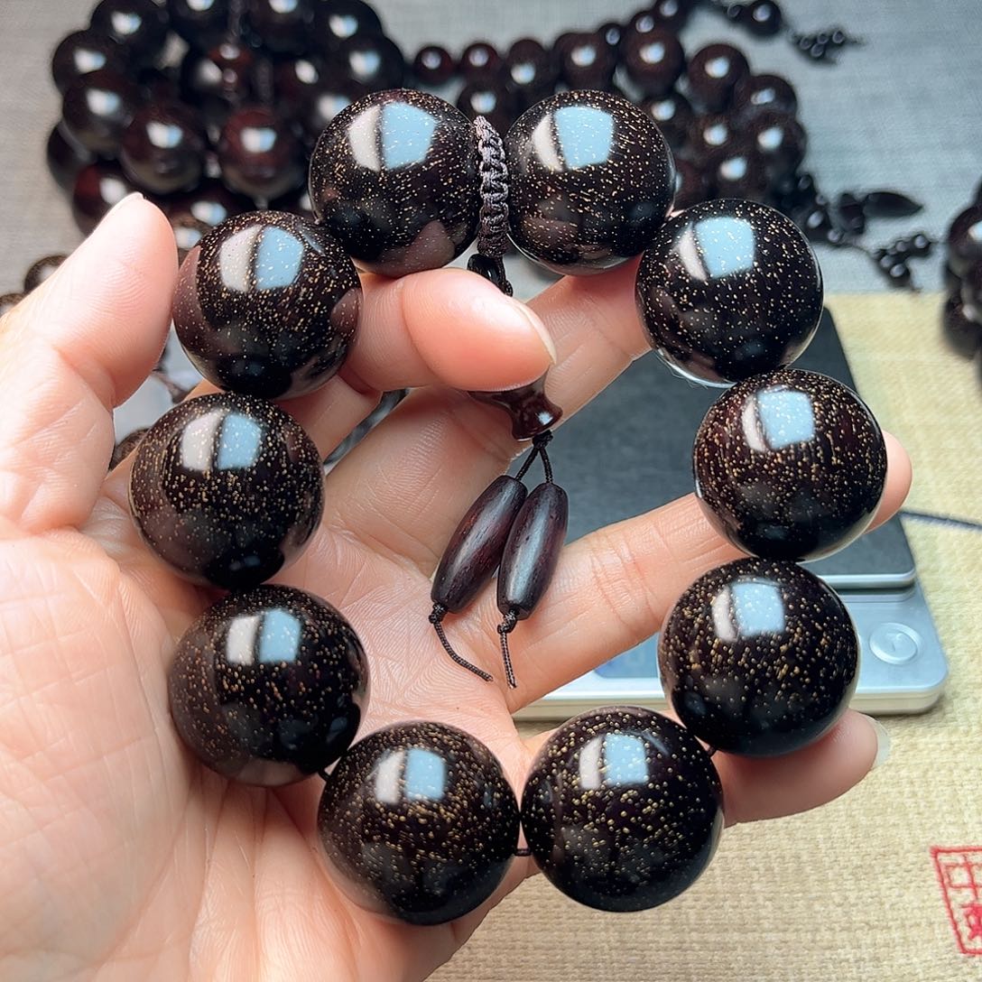 檀香紫檀（小叶紫檀）2.5 10颗 爆星