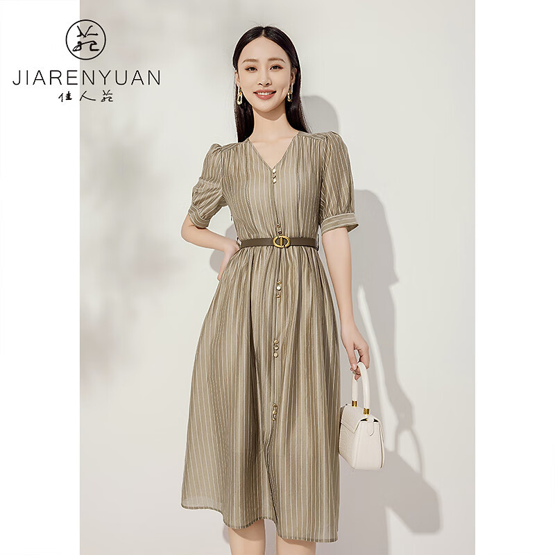 【达人专属】佳人苑连衣裙女夏季新款J329005