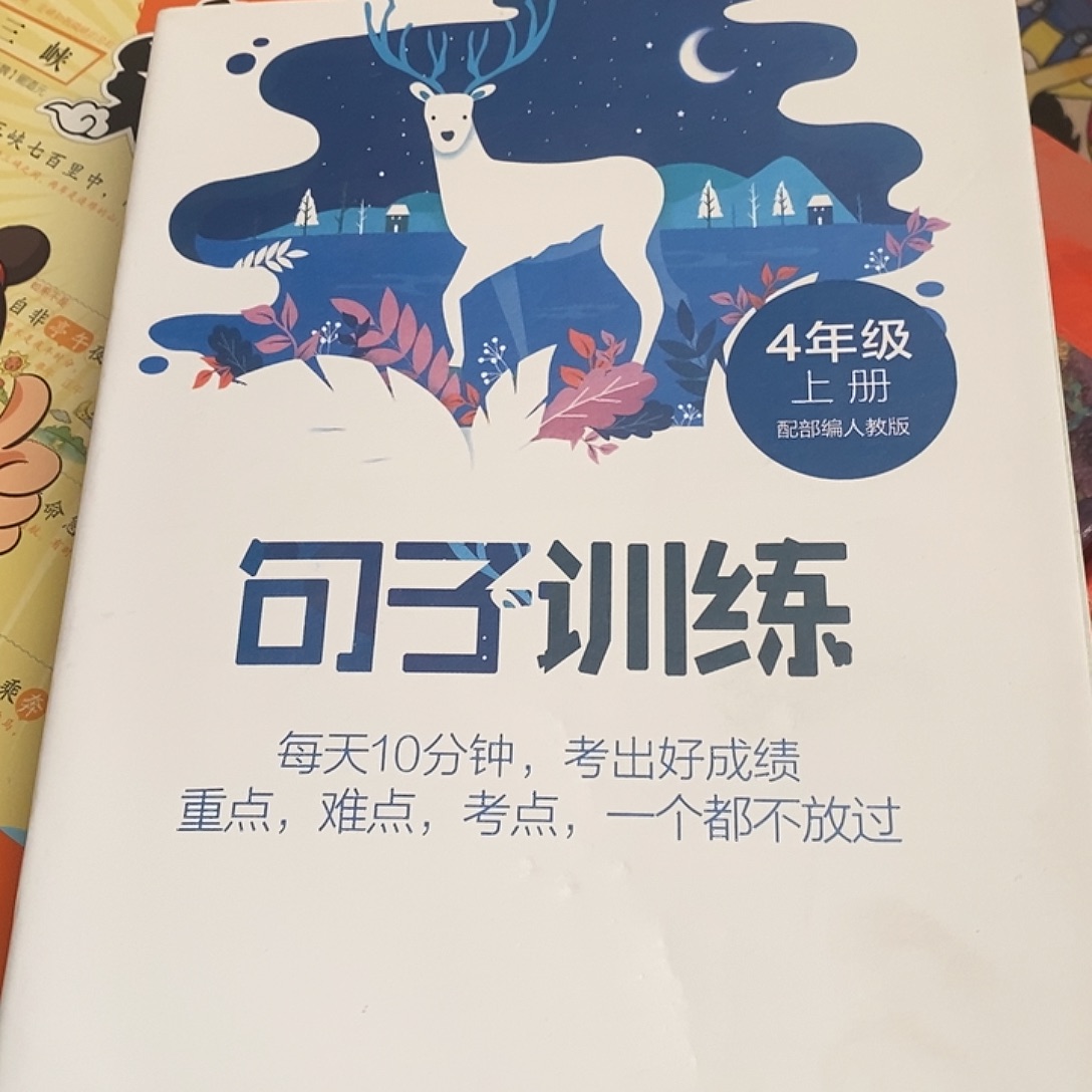 句子训练456年级。      